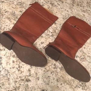 Nine West Brown Heeled Boots